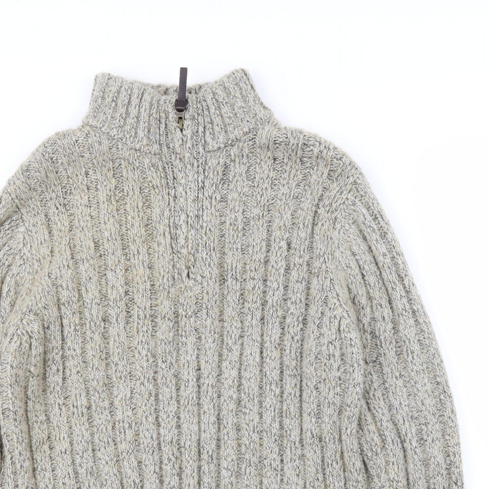 Atlantic Bay Womens Green   Henley Jumper Size M