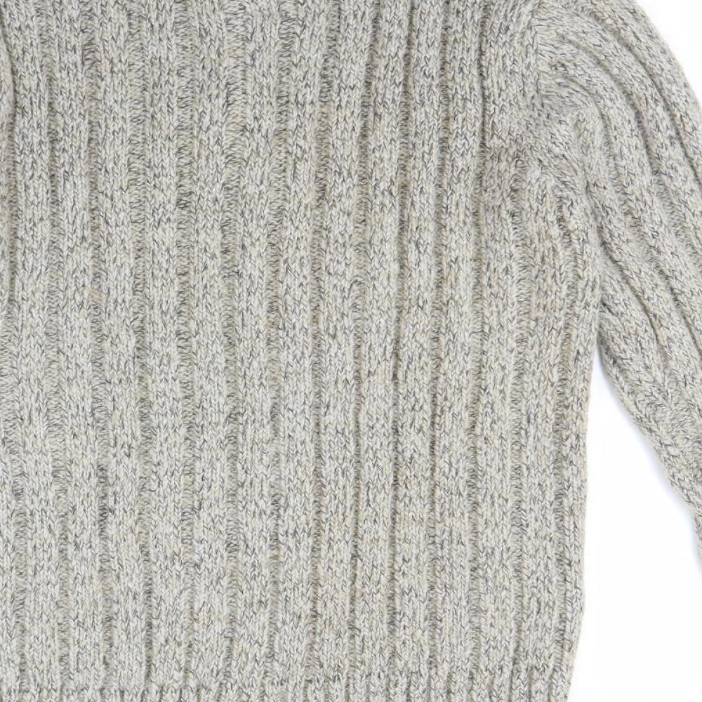 Atlantic Bay Womens Green   Henley Jumper Size M