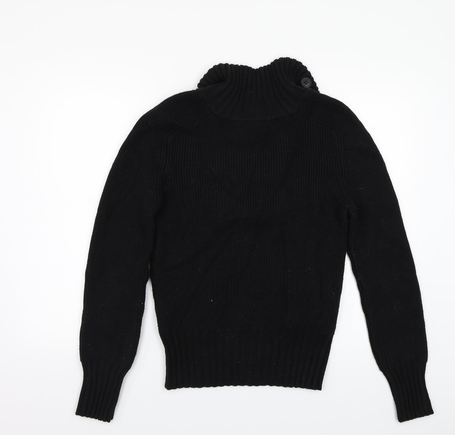 Magliera Moro Womens Black  Knit Pullover Jumper Size M