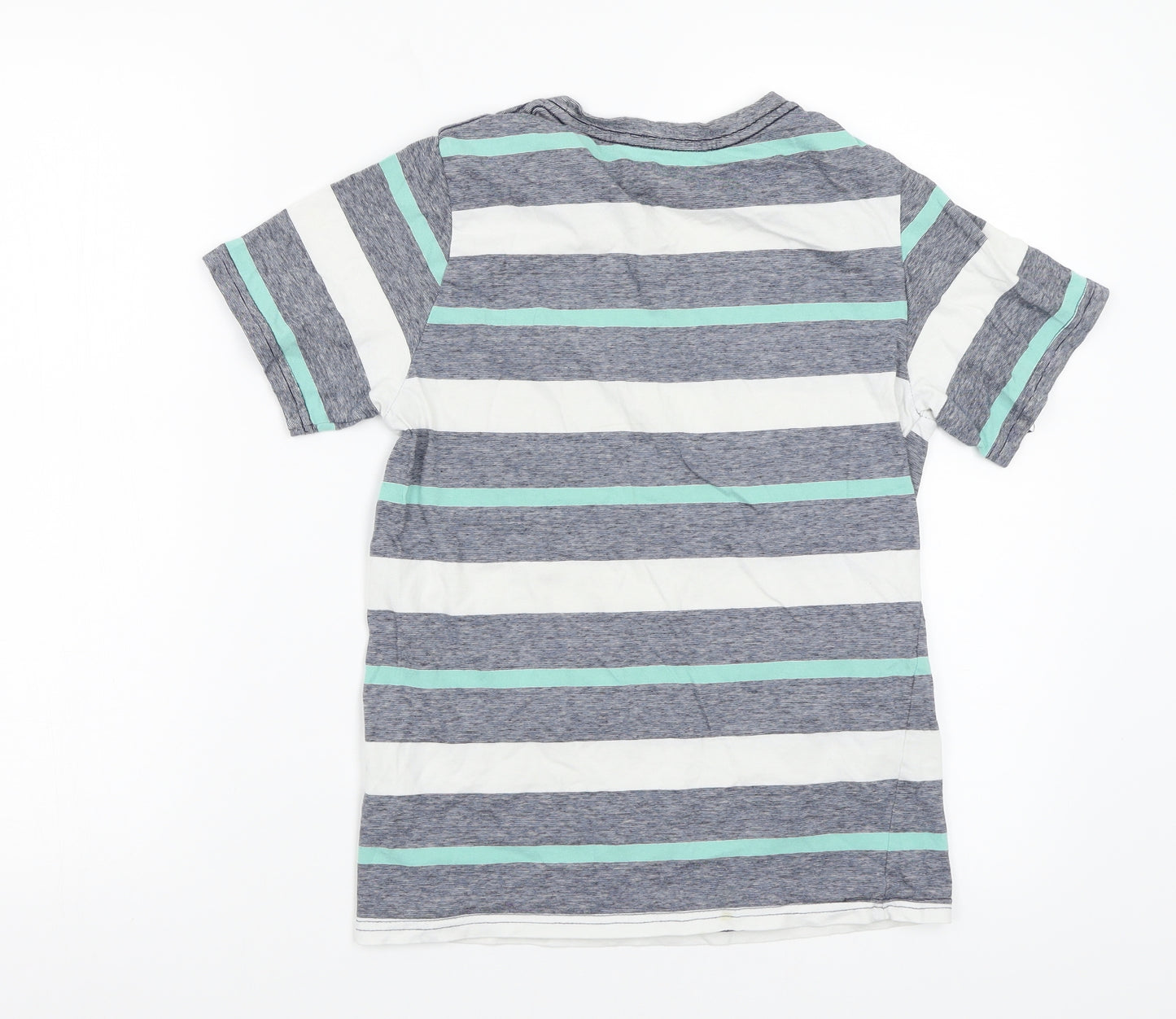 H&M Boys Multicoloured Striped  Basic T-Shirt Size 11-12 Years