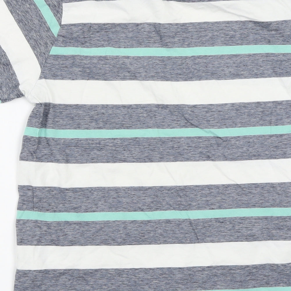 H&M Boys Multicoloured Striped  Basic T-Shirt Size 11-12 Years