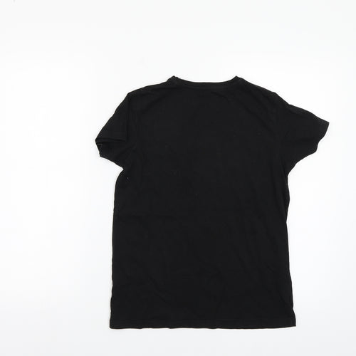 Primark Boys Black   Basic T-Shirt Size 11-12 Years  - Break the rules