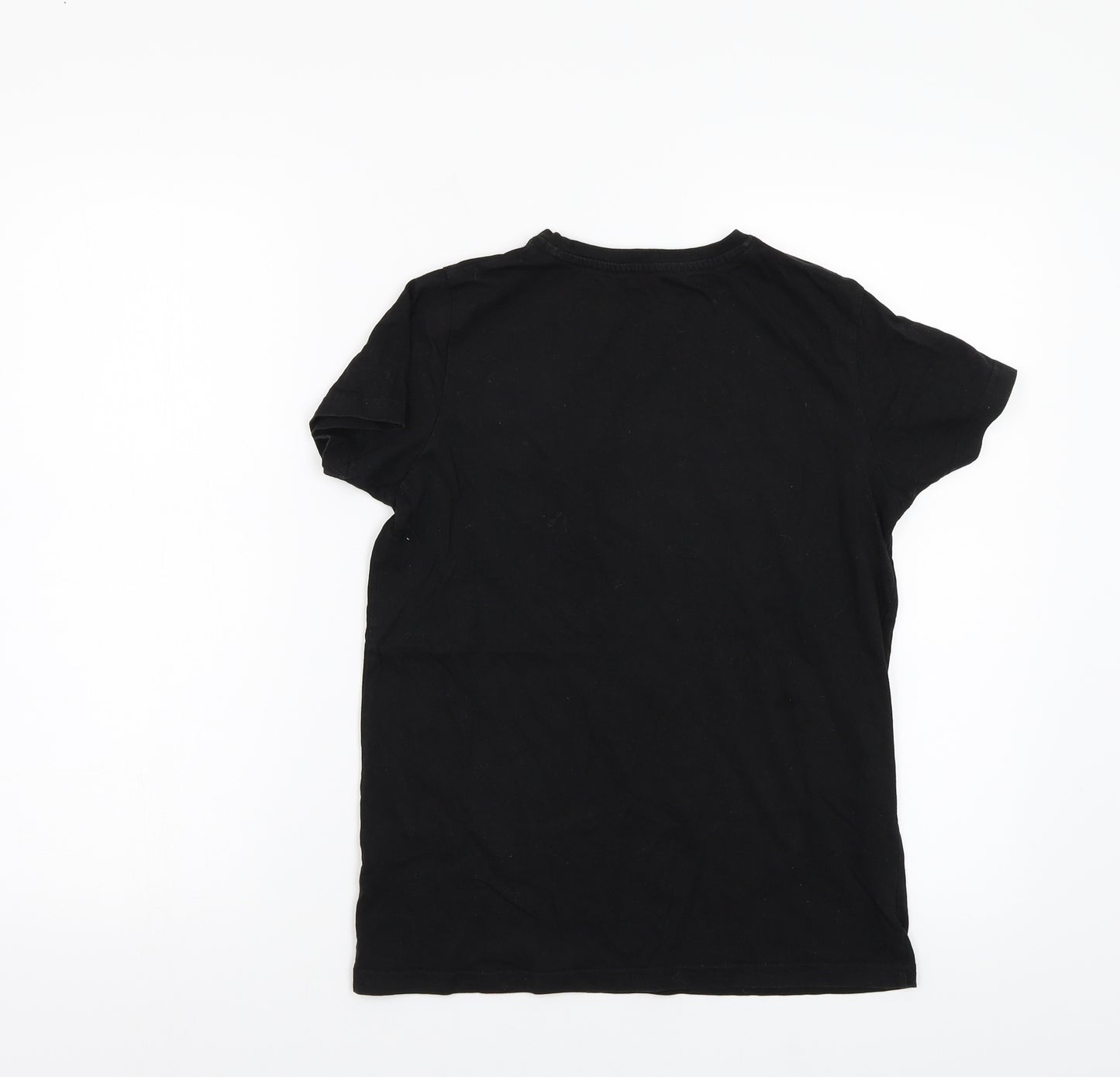Primark Boys Black   Basic T-Shirt Size 11-12 Years  - Break the rules