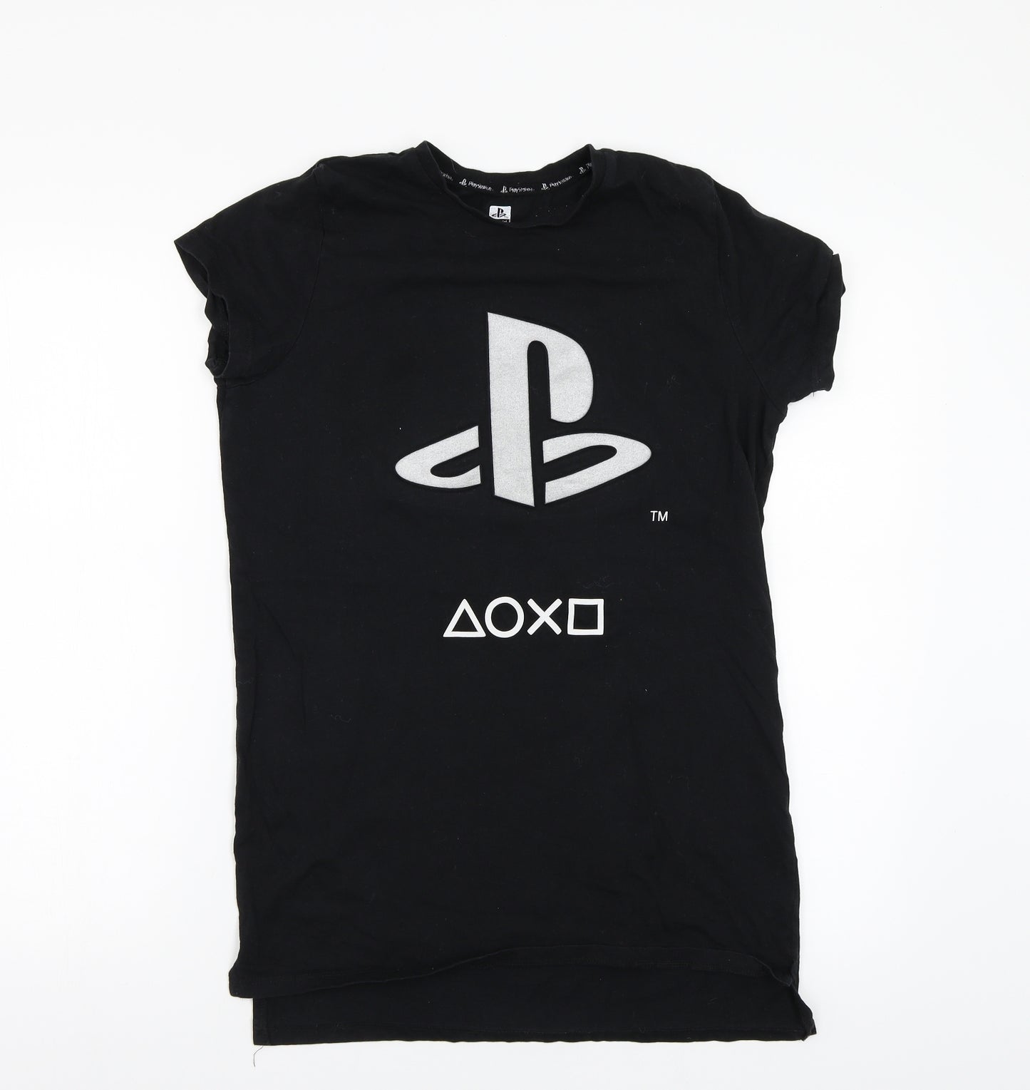 Primark Boys Black   Basic Tank Size 13-14 Years  - Play station