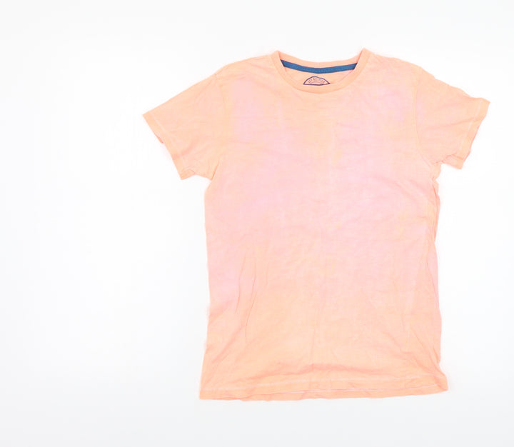 Matalan Boys Pink Batik Basic T-Shirt Size 12 Years