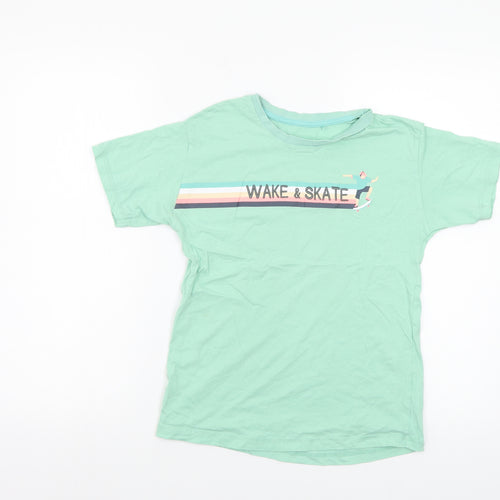 George Boys Green   Basic T-Shirt Size 11 Years