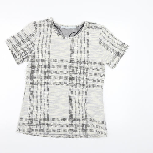 Pebble Bay Womens Grey   Basic Blouse Size 14