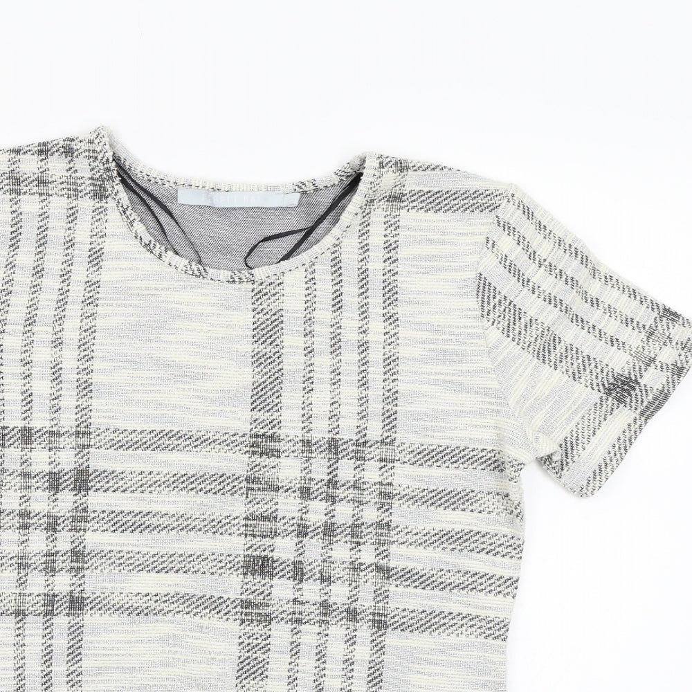 Pebble Bay Womens Grey   Basic Blouse Size 14