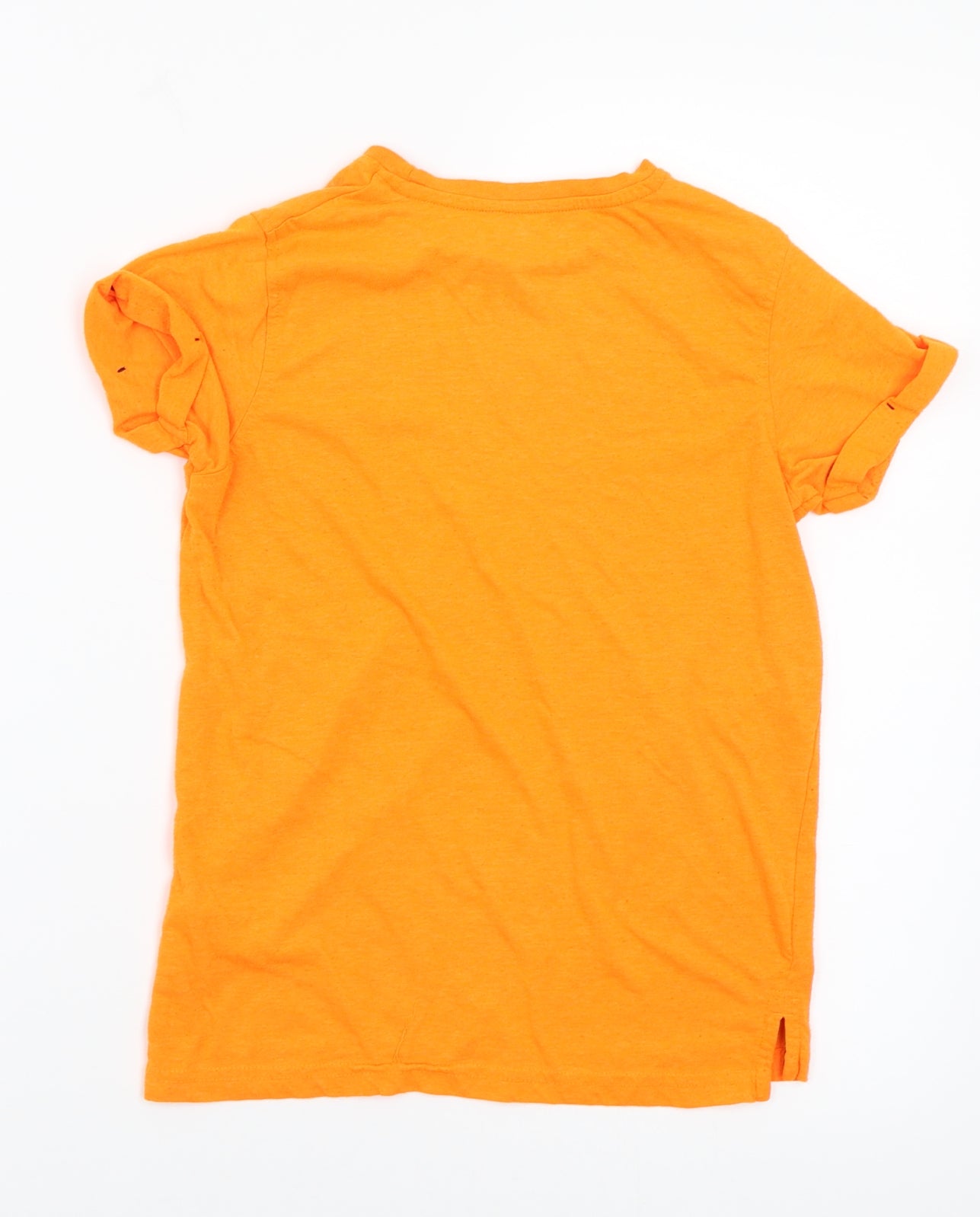 George Boys Orange   Basic T-Shirt Size 10 Years