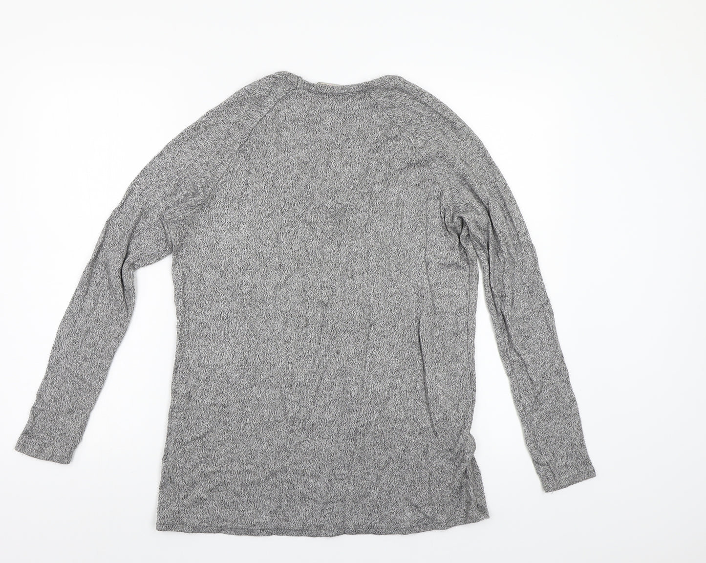 Brandy Melville Womens Grey  Knit Pullover Jumper One Size