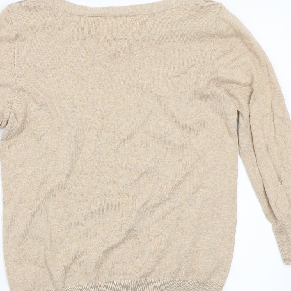 NEXT Womens Beige   Pullover Jumper Size 12