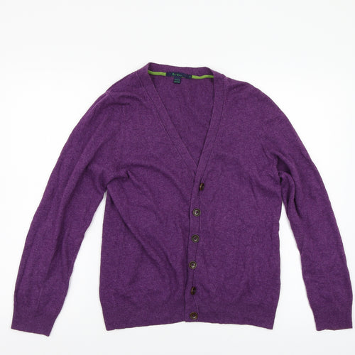Boden Womens Purple  Knit Cardigan Jumper Size 14
