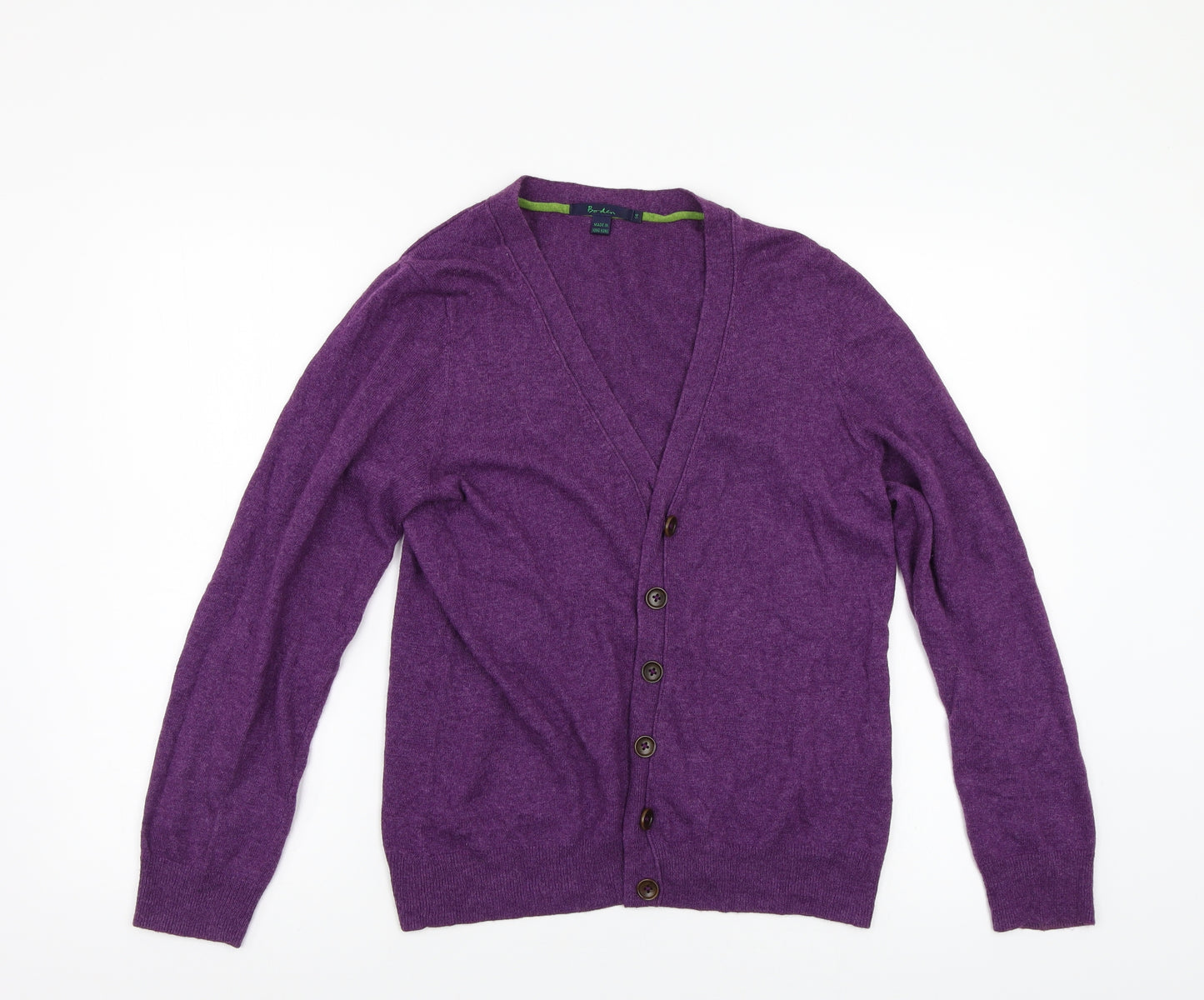 Boden Womens Purple  Knit Cardigan Jumper Size 14