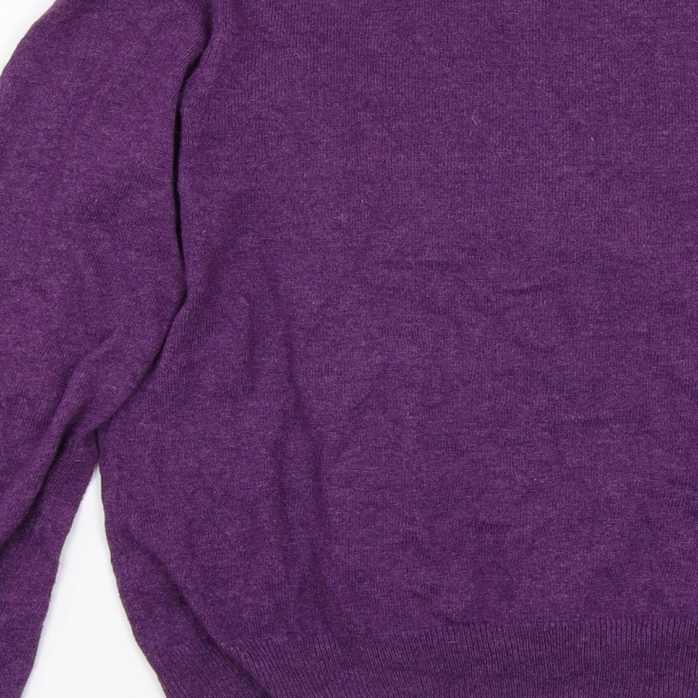 Boden Womens Purple  Knit Cardigan Jumper Size 14