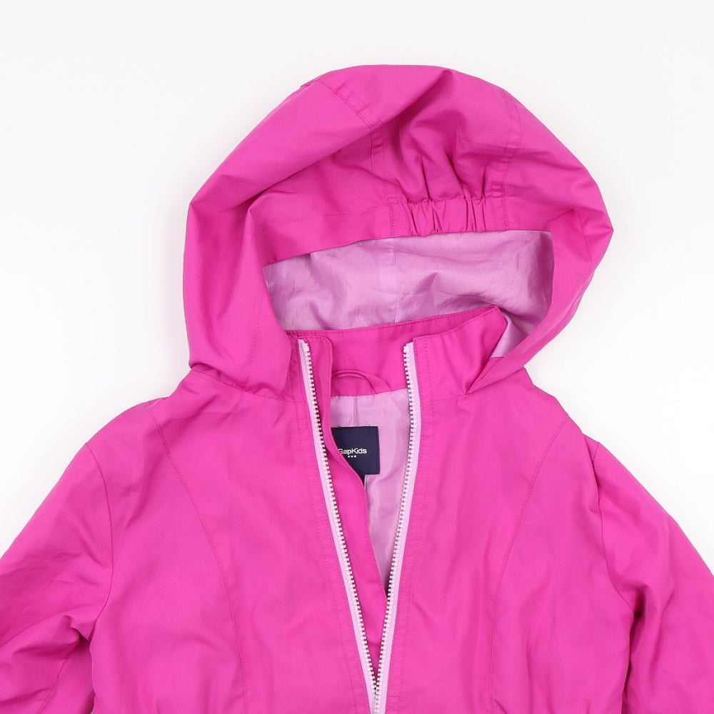 Gap  Girls Pink   Rain Coat Coat Size 10-11 Years