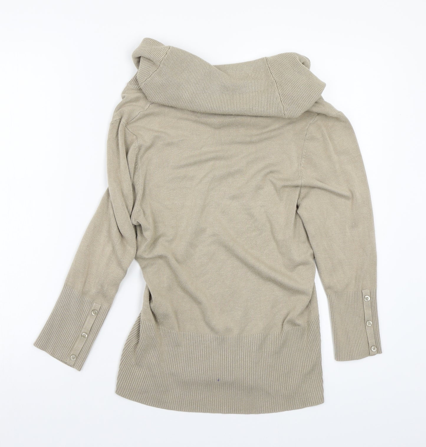 Principles Womens Beige  Knit Pullover Jumper Size 10