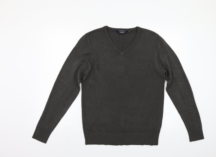 Kensington Mens Grey Pullover Jumper Size M