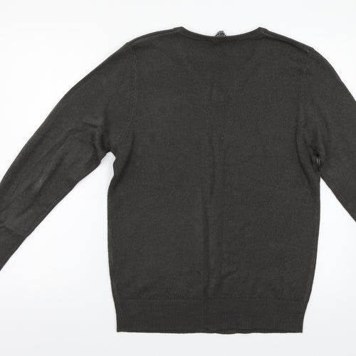 Kensington Mens Grey   Pullover Jumper Size M