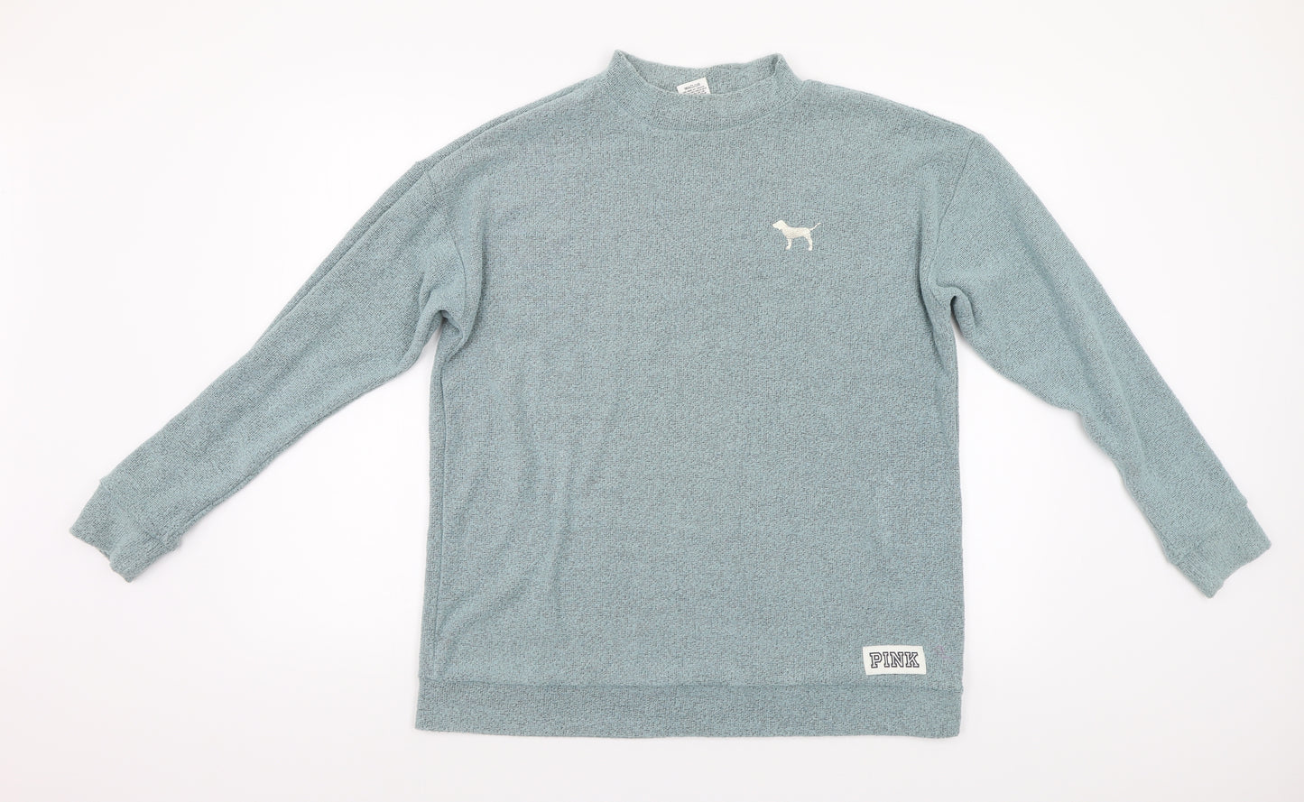 Pink by Victoria's Secret Womens Green   Pullover Sweatshirt Size M