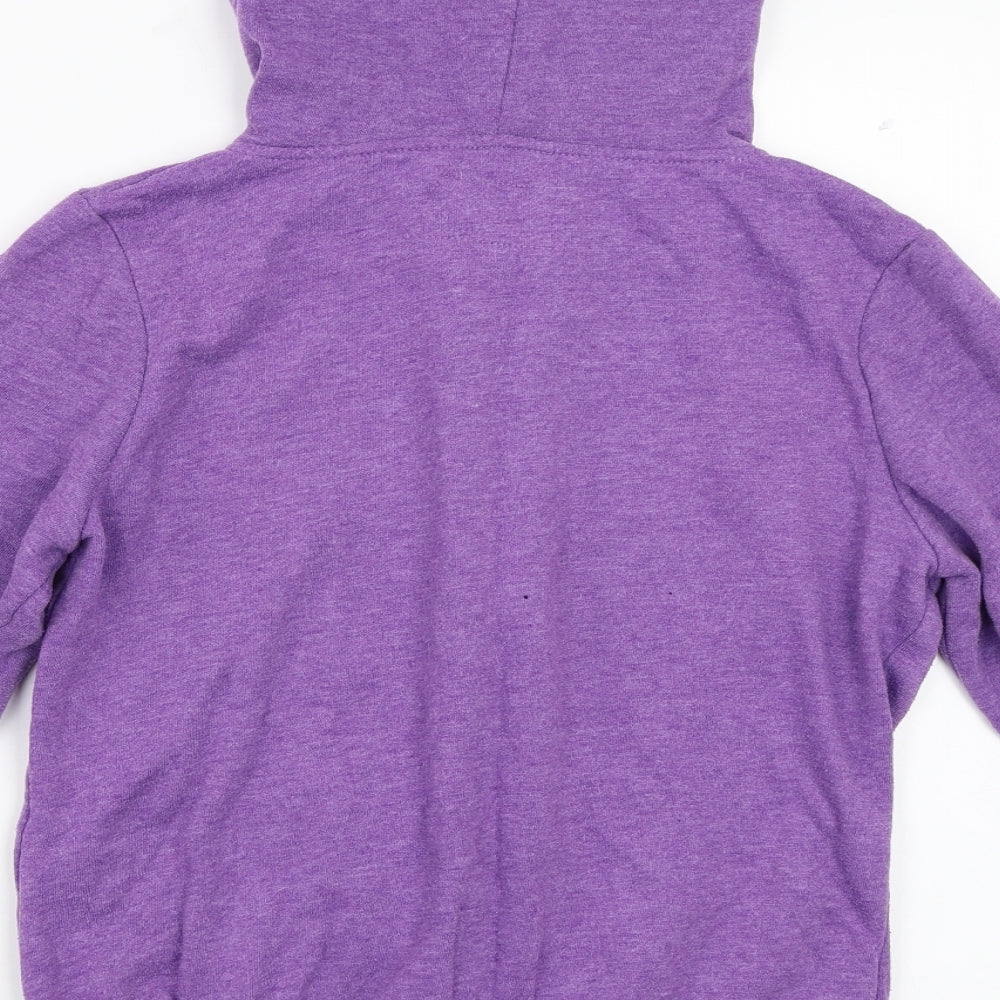 Primark Womens Purple   Full Zip Hoodie Size 12
