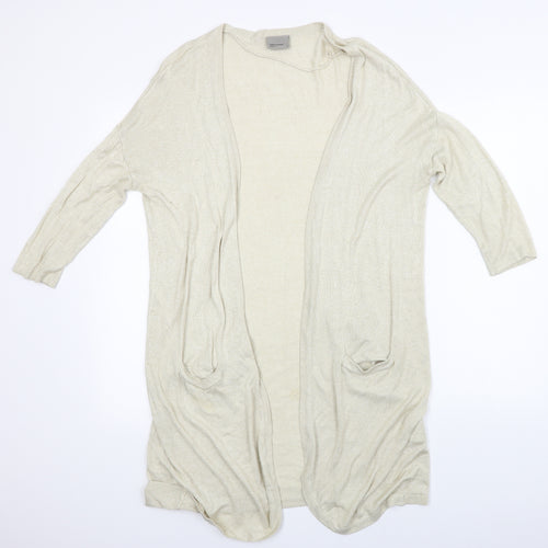 VERO MODA Womens Beige   Cardigan Jumper Size M