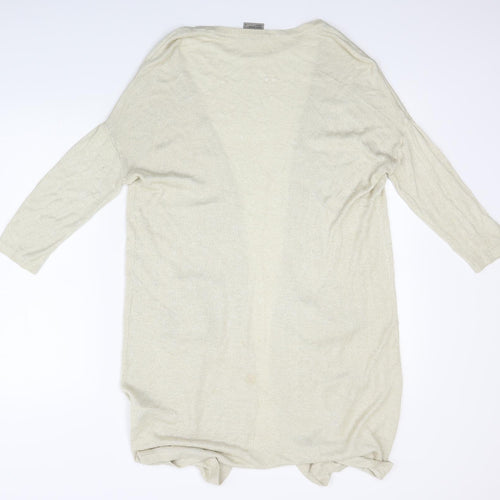 VERO MODA Womens Beige   Cardigan Jumper Size M