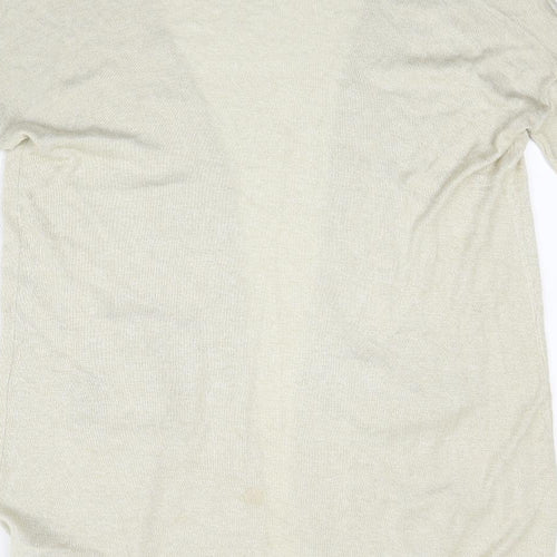 VERO MODA Womens Beige   Cardigan Jumper Size M