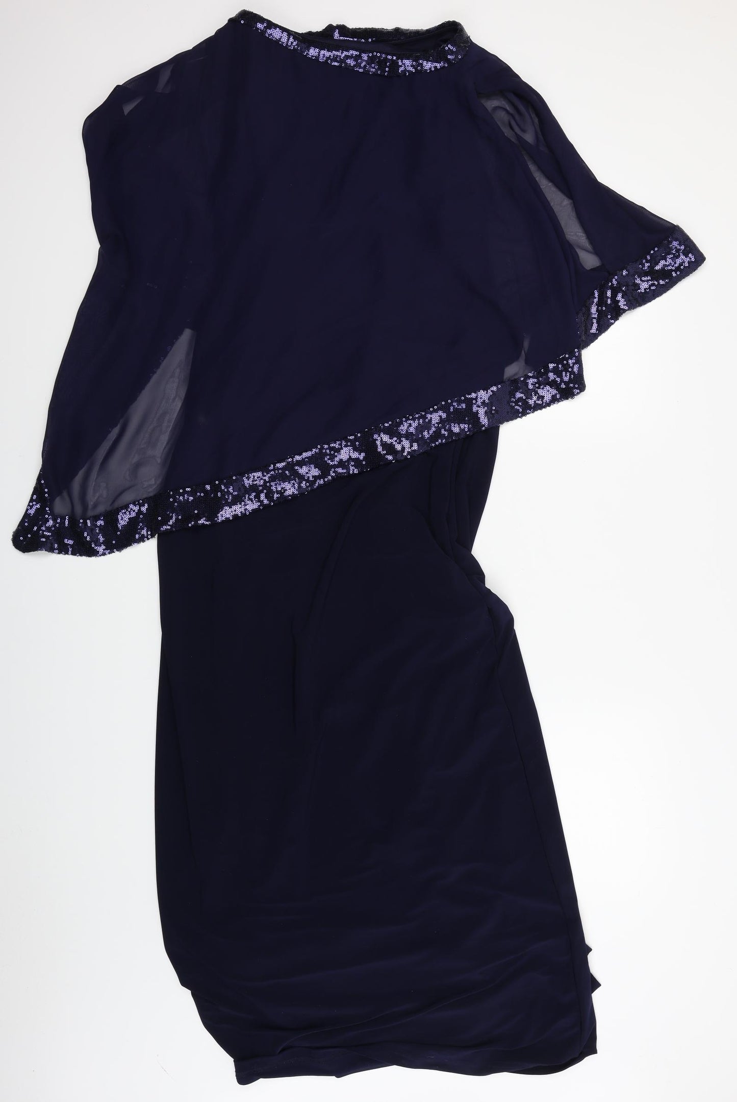 Klass Womens Blue   A-Line  Size 12