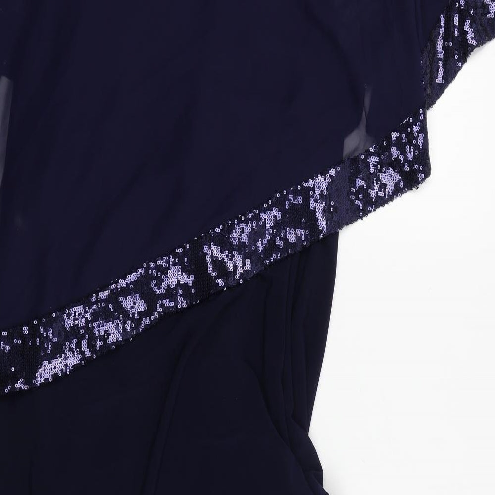 Klass Womens Blue   A-Line  Size 12