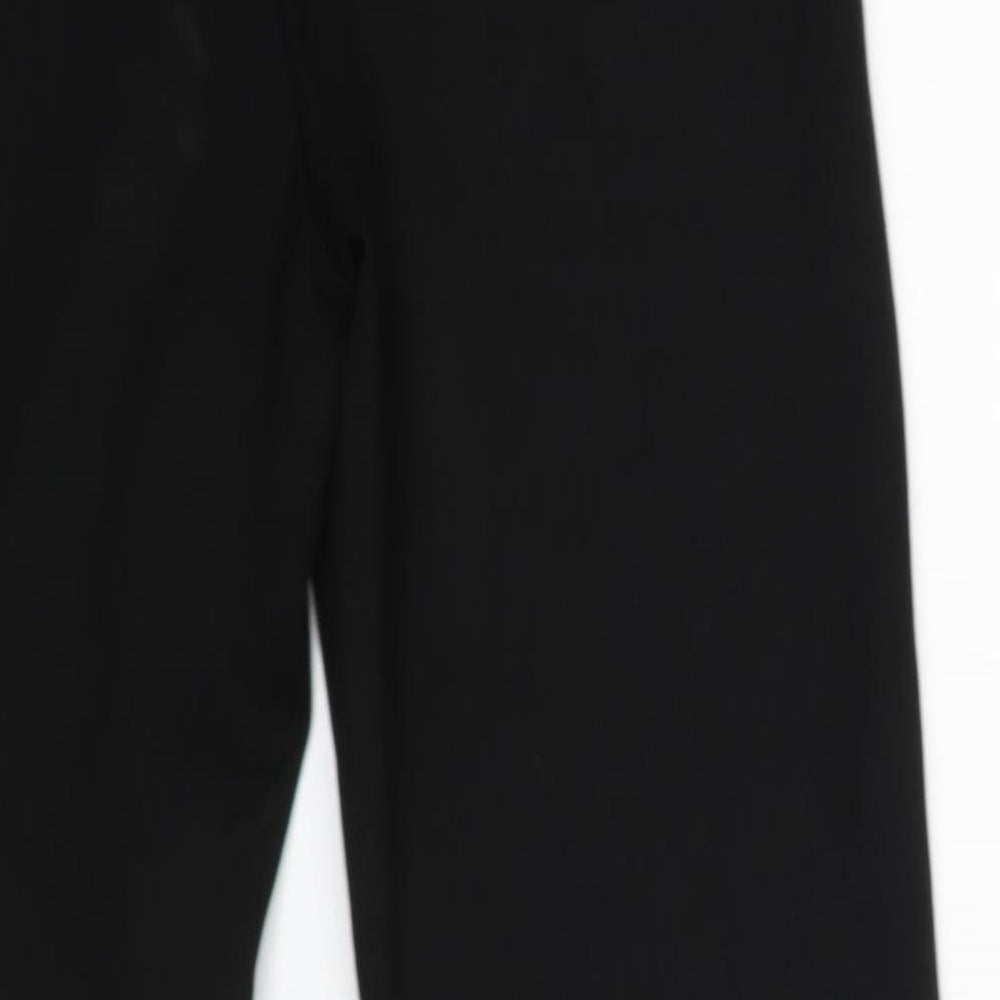 M&S Womens Black   Jogger Leggings Size 12 L26 in