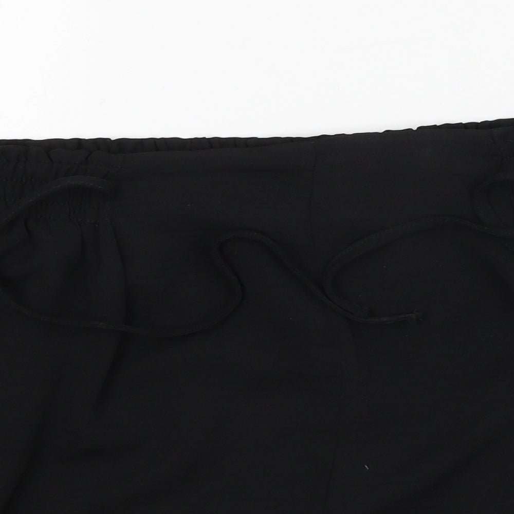 New Look Womens Black   Chino Shorts Size 14