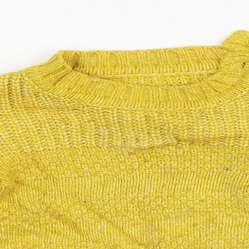 Matalan Baby Yellow  Knit Pullover Jumper Size 9-12 Months