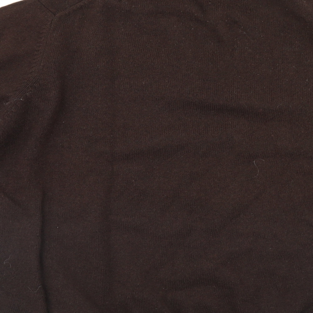 Morley Mens Brown   Pullover Jumper Size L