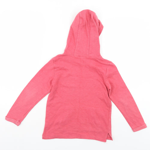 NEXT Girls Red   Pullover Hoodie Size 7 Years