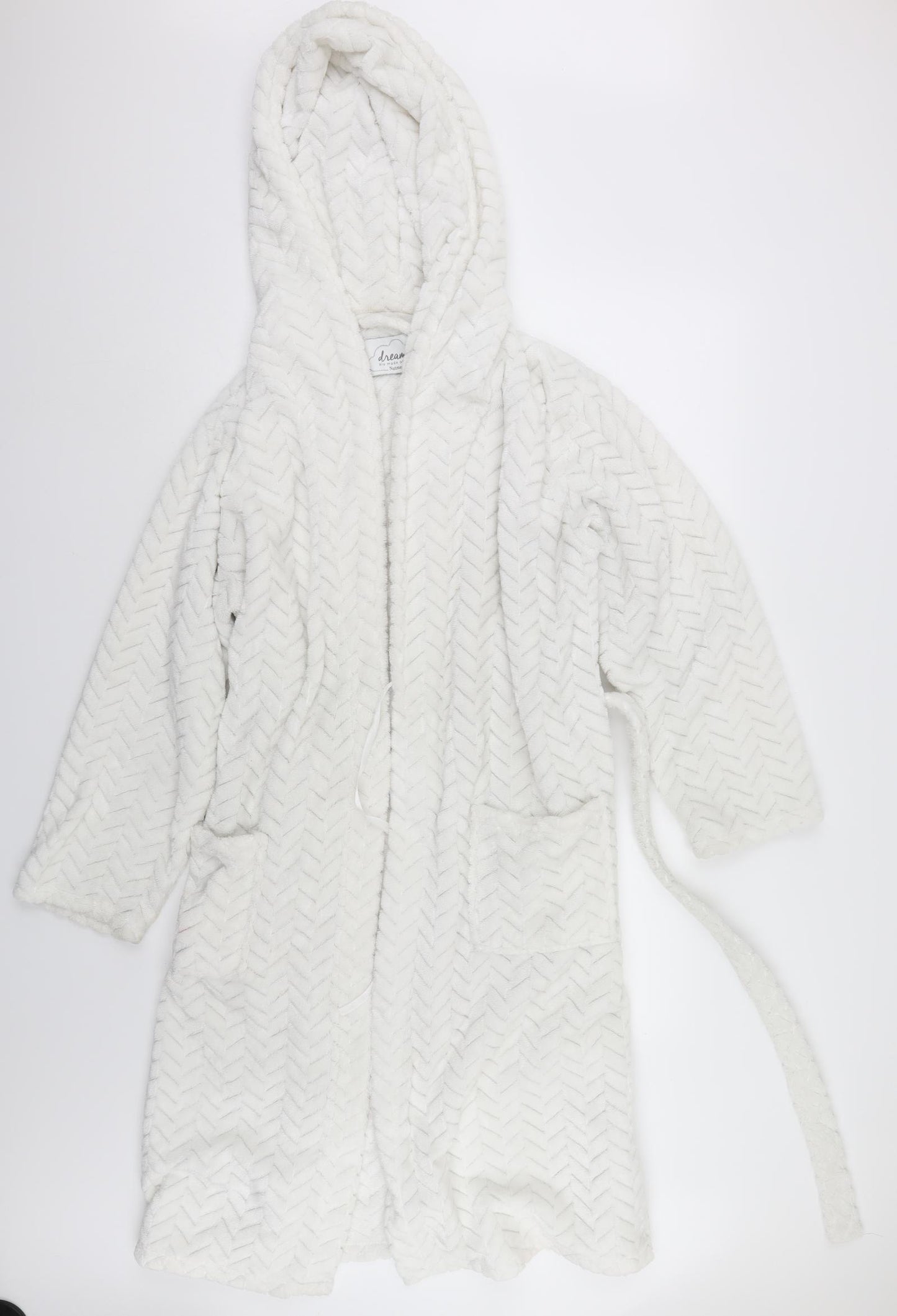 Nutmeg Womens White    Gown Size 10  - Dressing Gown