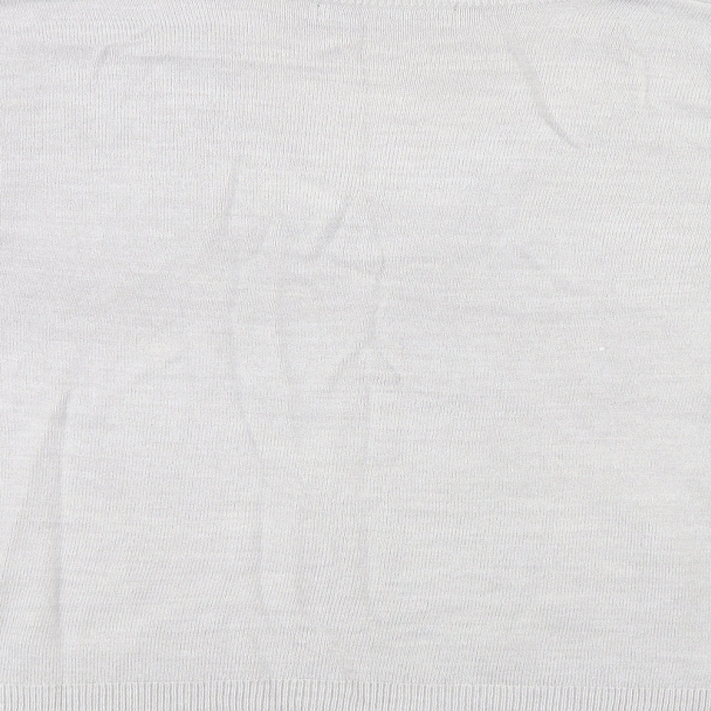 M&S Womens Grey   Pullover Jumper Size 10
