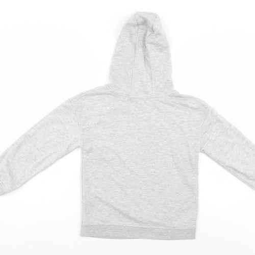 Primark Girls Grey   Pullover Hoodie Size 9-10 Years