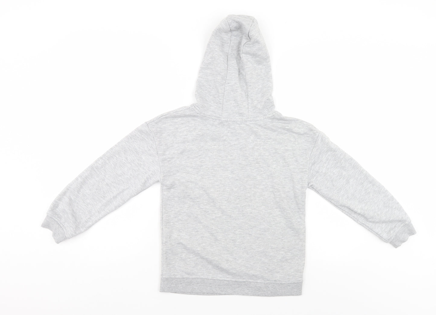 Primark Girls Grey   Pullover Hoodie Size 9-10 Years