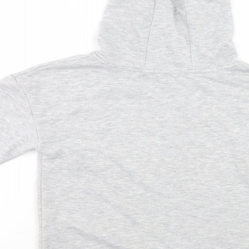 Primark Girls Grey   Pullover Hoodie Size 9-10 Years