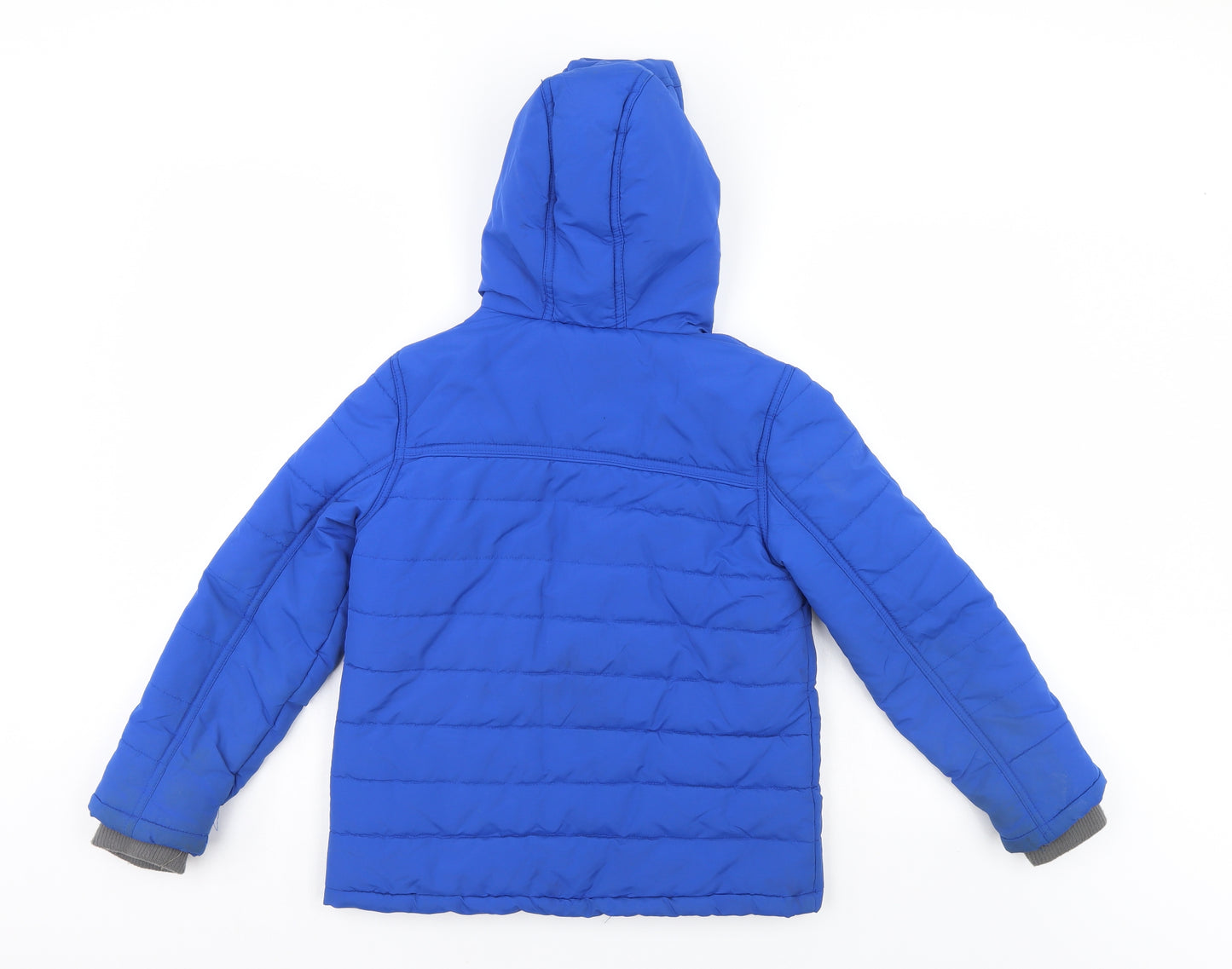 TU Boys Blue   Puffer Jacket Coat Size 7-8 Years