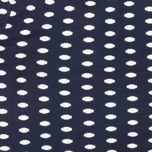 George Womens Blue Polka Dot  Pullover Jumper Size 14  - Christmas  jumper