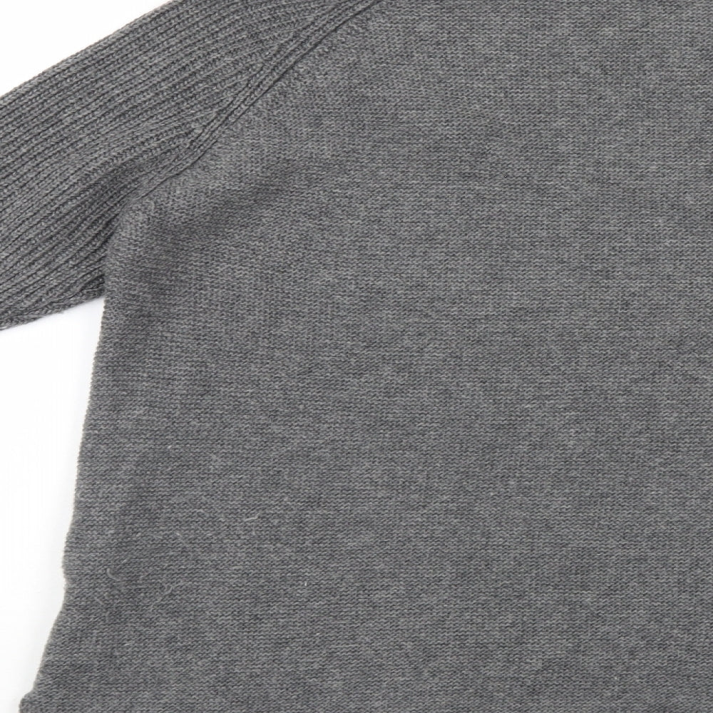 Warehouse Womens Grey   Pullover Jumper Size 12