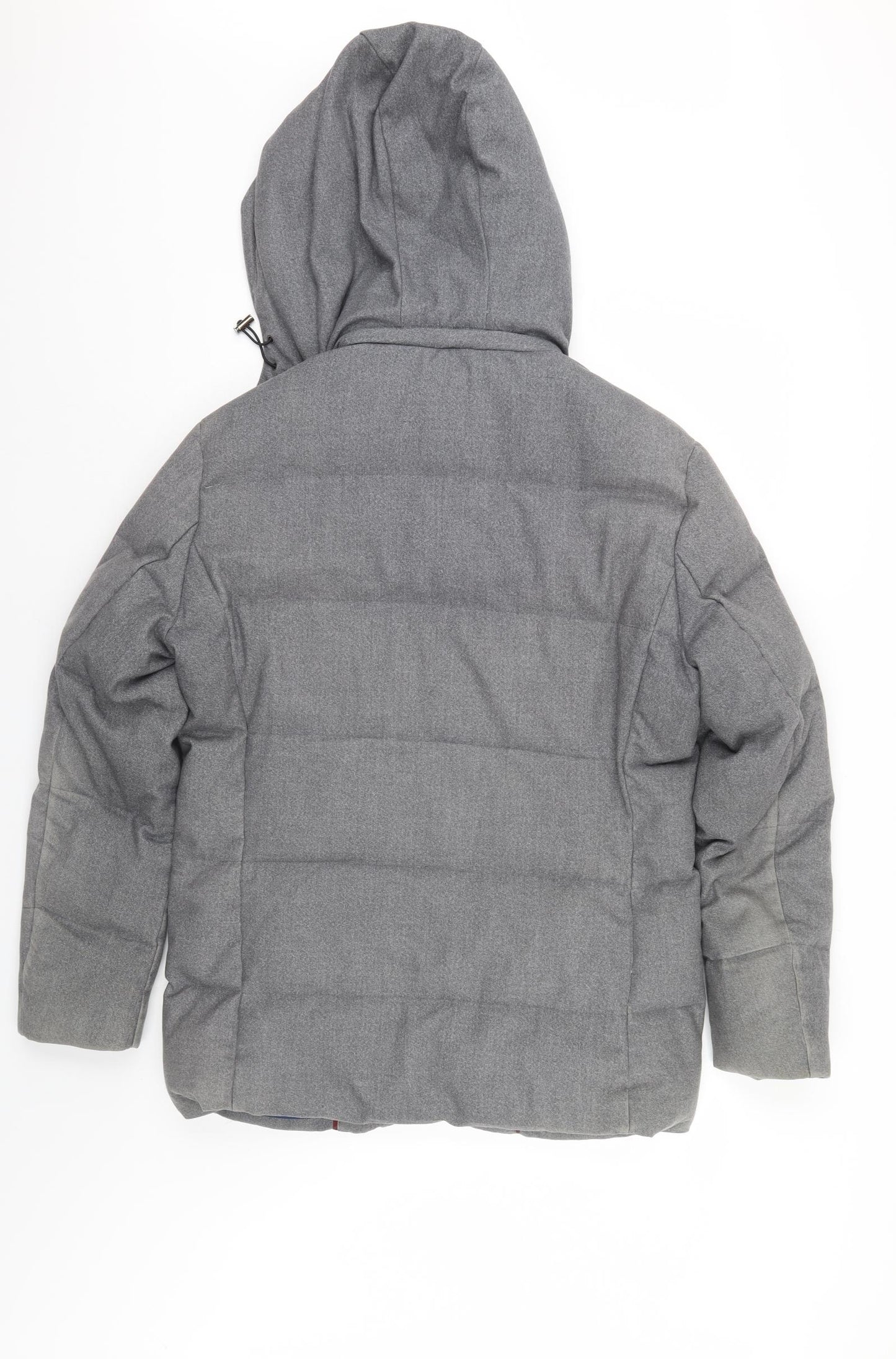 Big roster Mens Grey   Quilted Coat Size XL