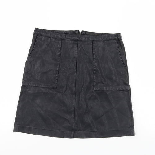 NEXT Womens Black   A-Line Skirt Size 8