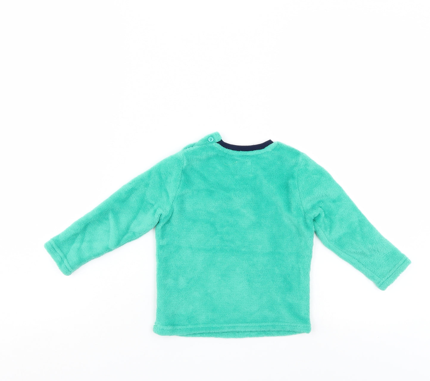 Primark Boys Green   Henley Jumper Size 18-24 Months