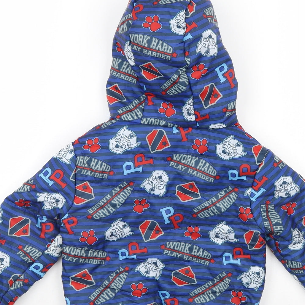 Paw patrol Boys Multicoloured   Basic Coat Coat Size 2-3 Years  - Paw Patrol