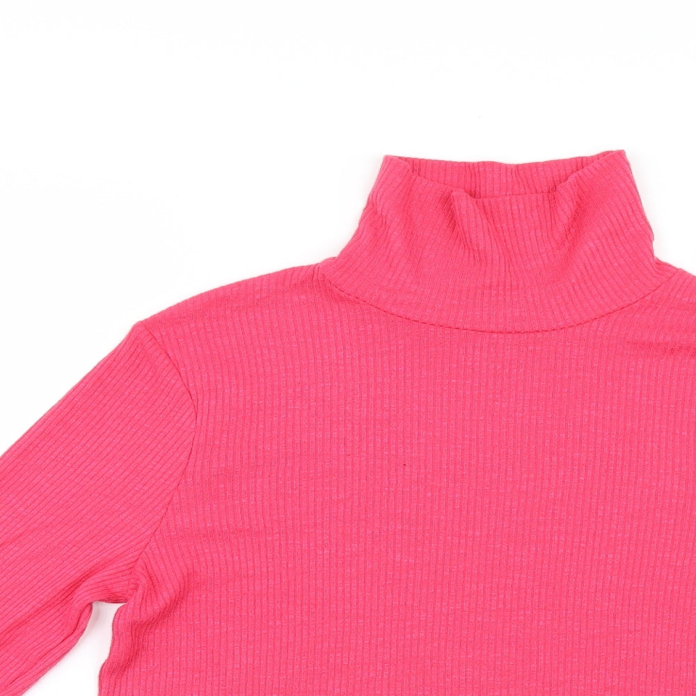 Nutmeg Womens Pink   Pullover Jumper Size 16