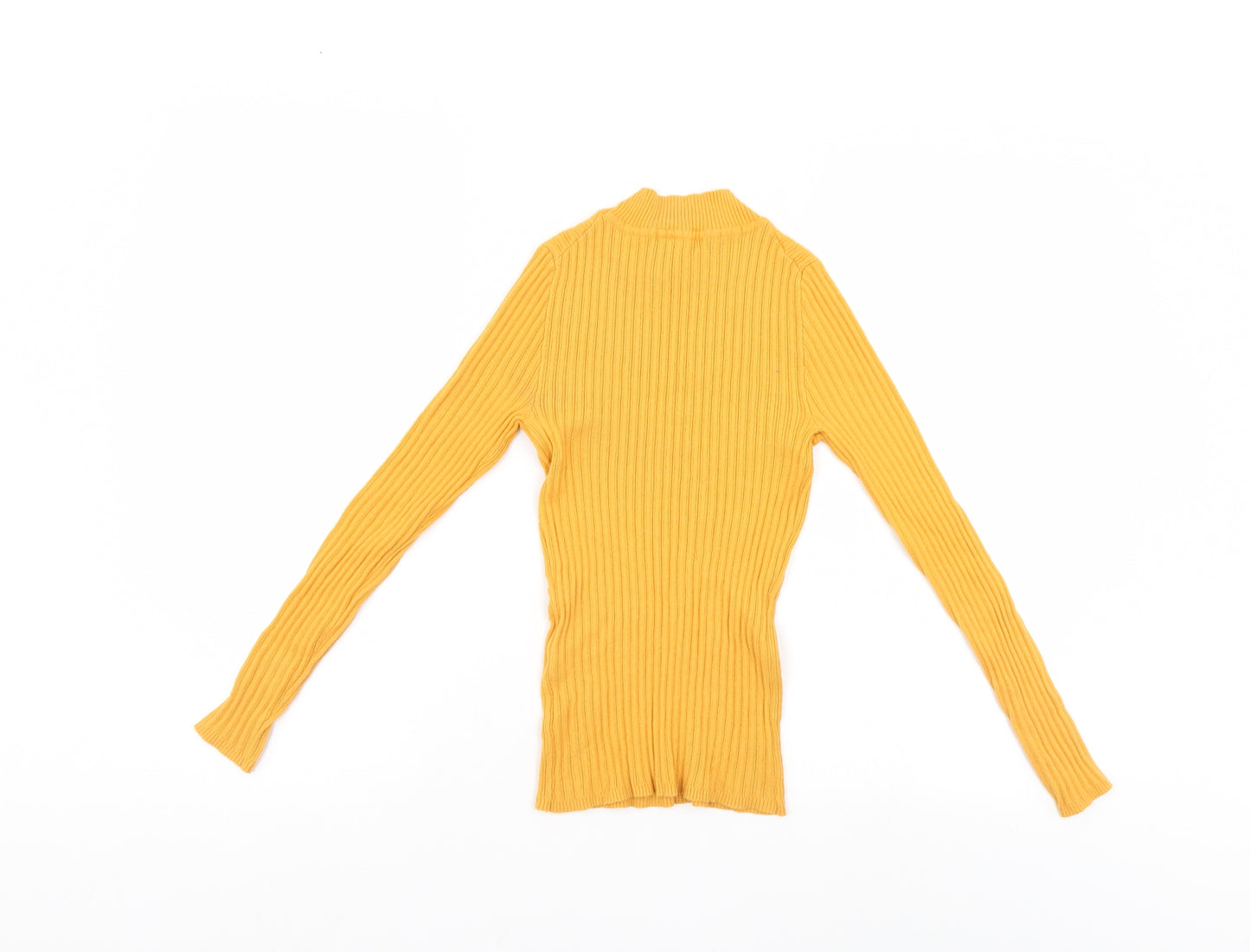 Primark Womens Yellow   Pullover Jumper Size 10