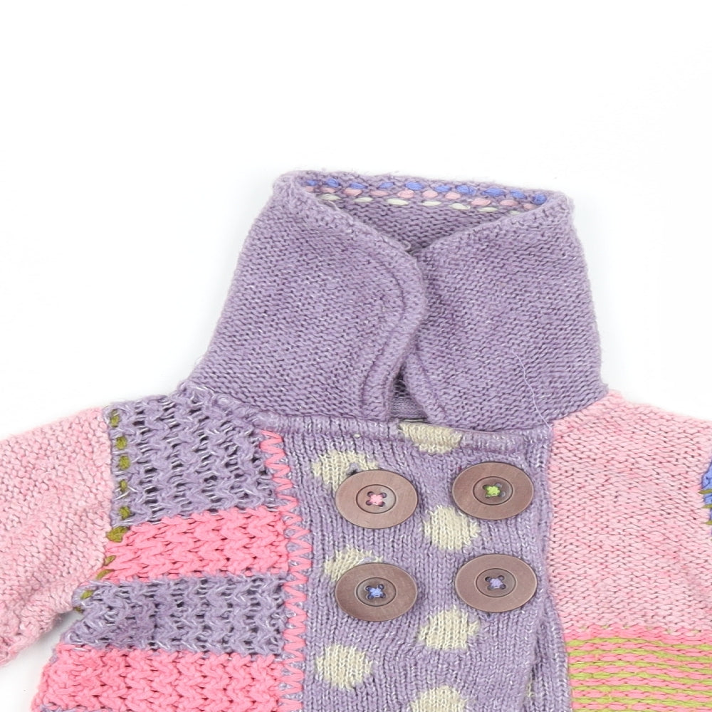 NEXT Girls Multicoloured   Jacket Coatigan Size 18-24 Months