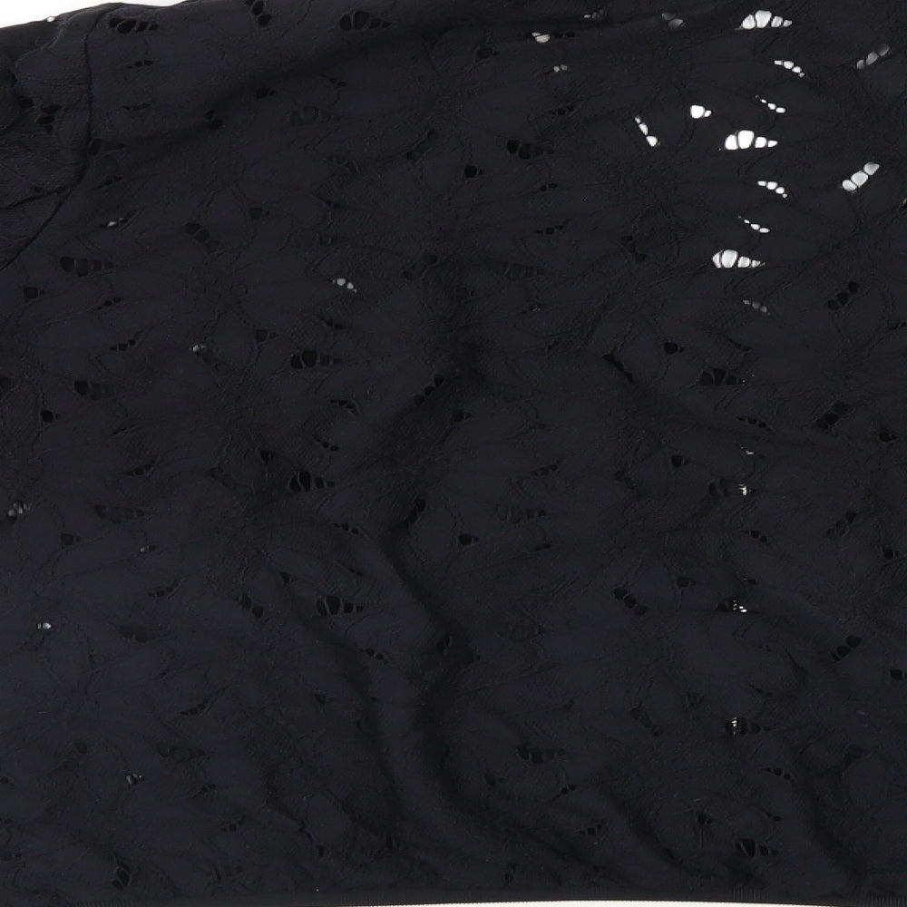 Atmosphere Womens Black Floral  Jacket  Size 20